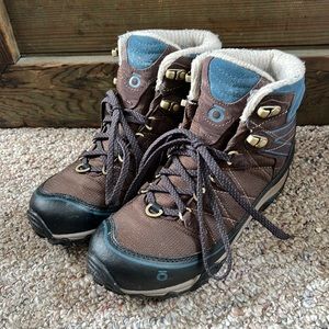 Oboz Sapphire Mid BDry Insulated Hiking Boot, Size 7.5